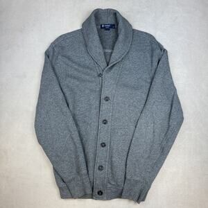 Cremieux Classics Men's Shawl Collar Cardigan Medium Gray